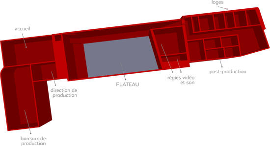 Studio 49 - vue 3D