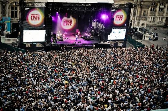 AMP VISUAL TV au Festival Fnac Live 2014