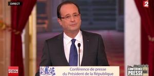 conférence de presse Hollande