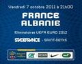 match france albanie 7 oct 2011