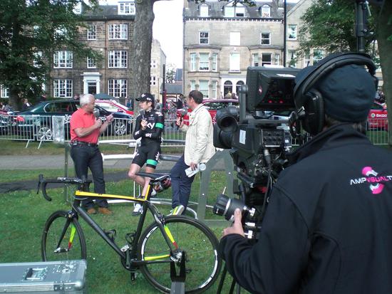 AMP VISUAL TV at the 2015 Tour de France